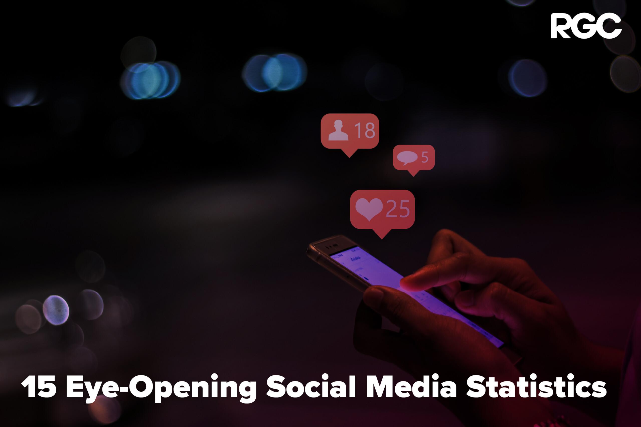 15 Eye Opening Social Media Statistics