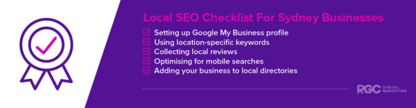 Local SEO Checklist For Sydney Businesses