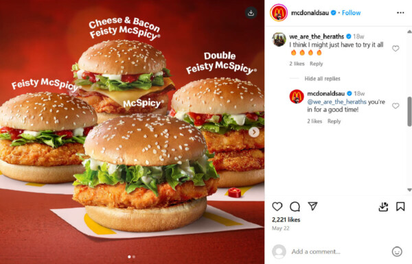 McDonald’s personalised marketing